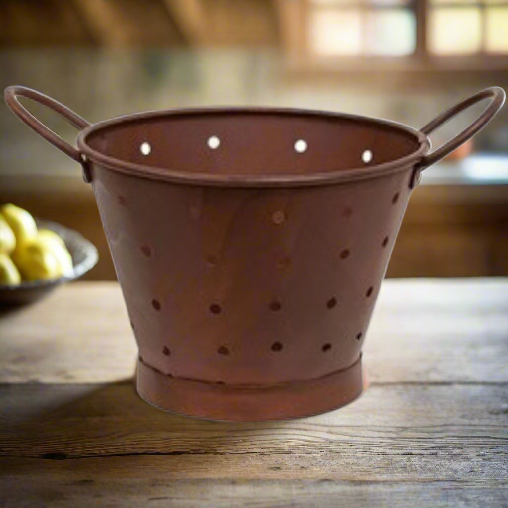 Rustic Farmhouse Colander