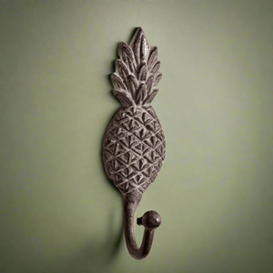 Antiqued Bronze Pineapple Wall Hook