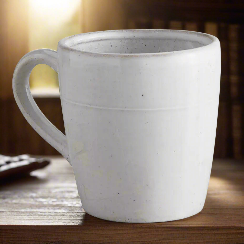 Whitewash Porcelain Mug