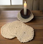 Vintage Style Crochet Coasters