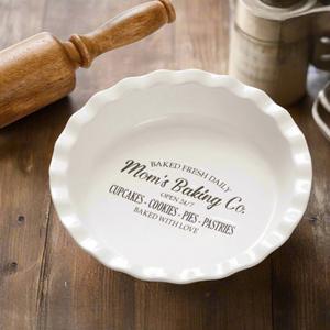 Mom's Baking Co. Pie Dish