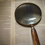 Bone Handle Magnifying Glass