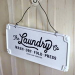 Enamel Laundry Co. Sign