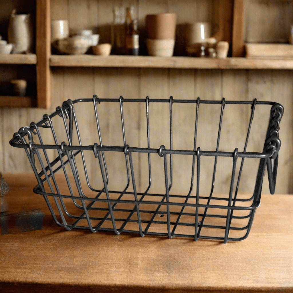 Antique Style Wire Storage Basket