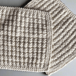 Hand-Knit Waffle Washcloth - Set of 2