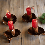 Old Fashioned Clip-On Candle Holder - Set of 4