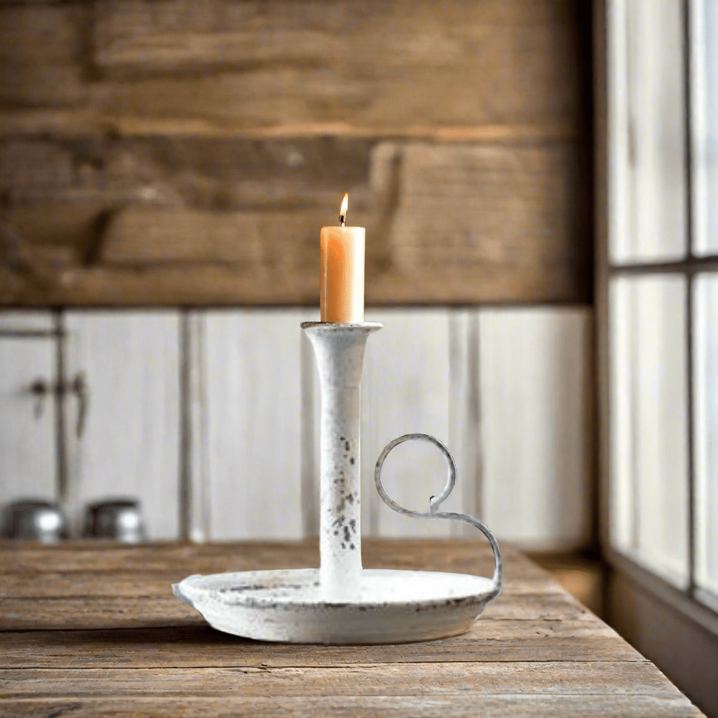 Victoria Chamberstick Taper Candle Holder