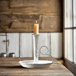 Victoria Chamberstick Taper Candle Holder