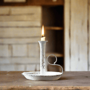 Victoria Chamberstick Taper Candle Holder