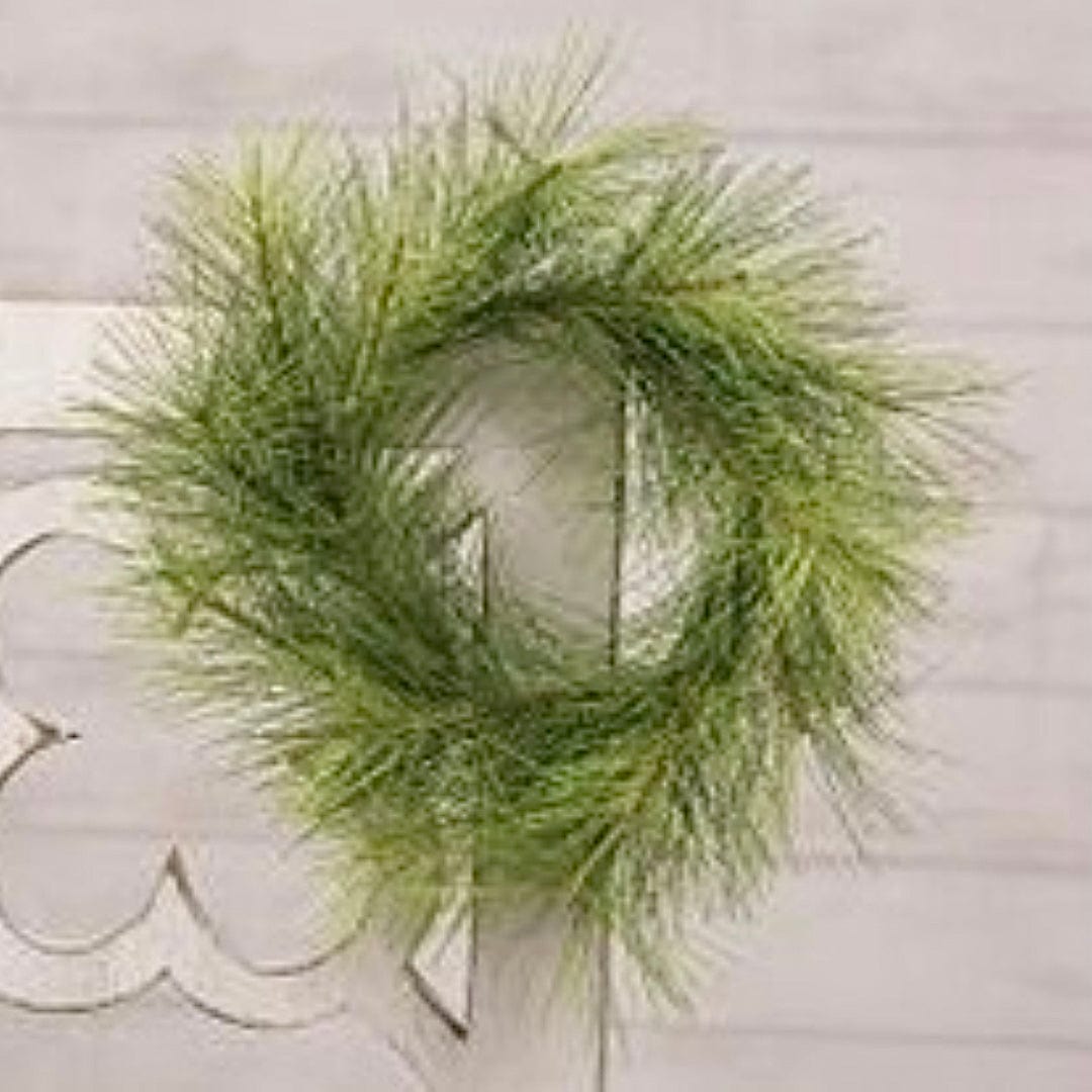 Stone Pine Candle Ring and Wreath