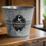 Farmer's Market Citronella Bucket Candle