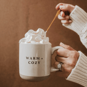 Warm + Cozy Stoneware Mug