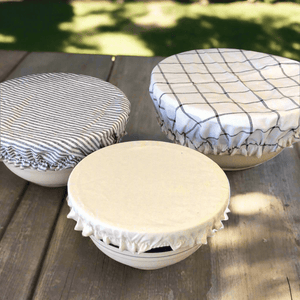 Fabric Bowl Covers - Set of 3