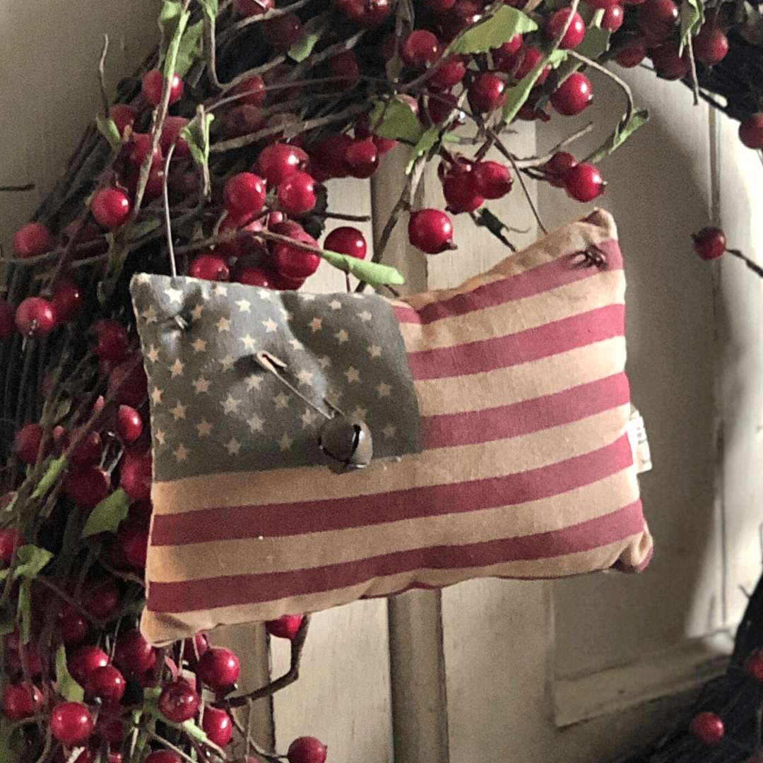 Hanging Plush American Flag