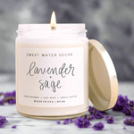 Lavender & Sage Soy Candle