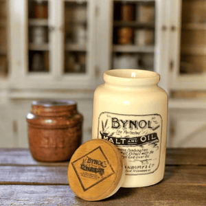 Antique Style Bynol Malt & Oil Jar