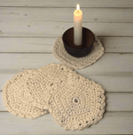 Vintage Style Crochet Coasters