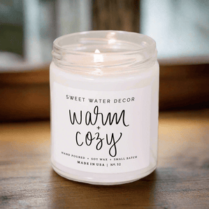 Warm & Cozy Soy Candle