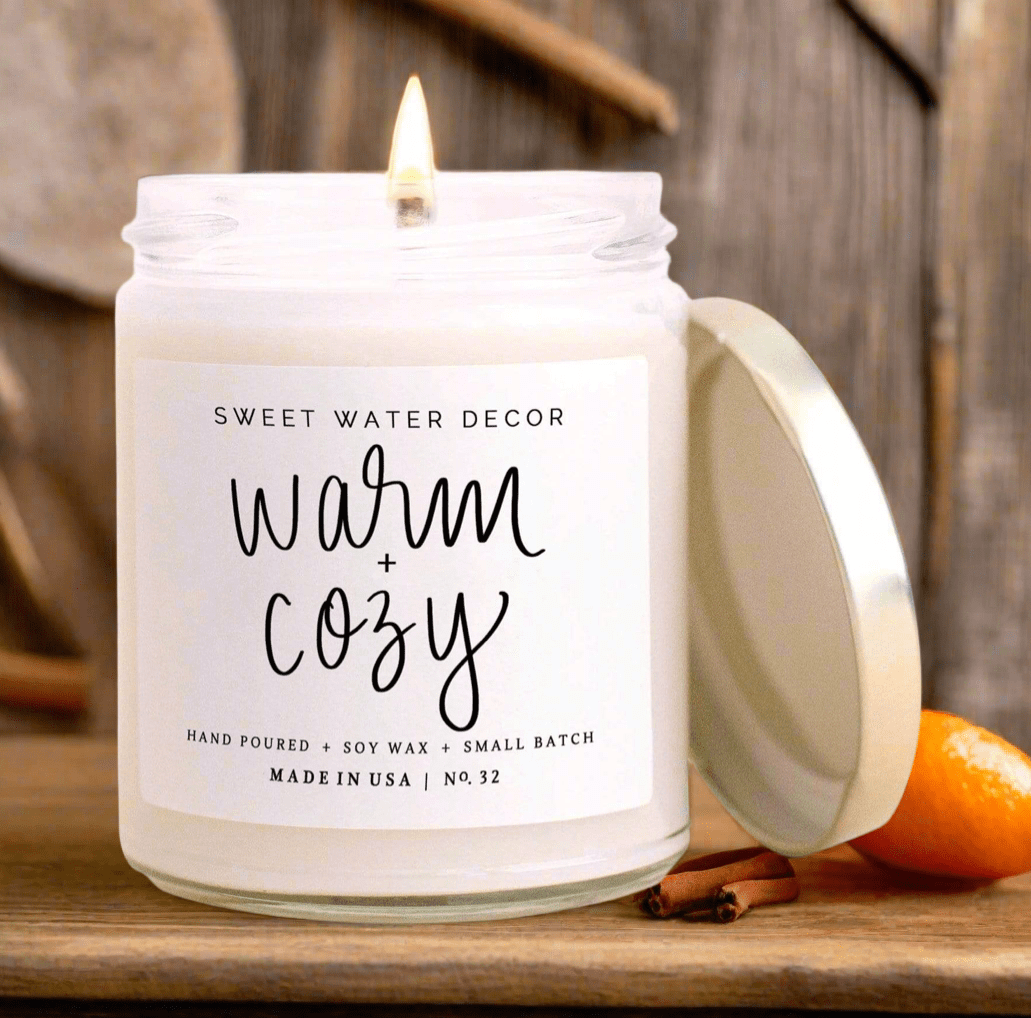 Warm & Cozy Soy Candle