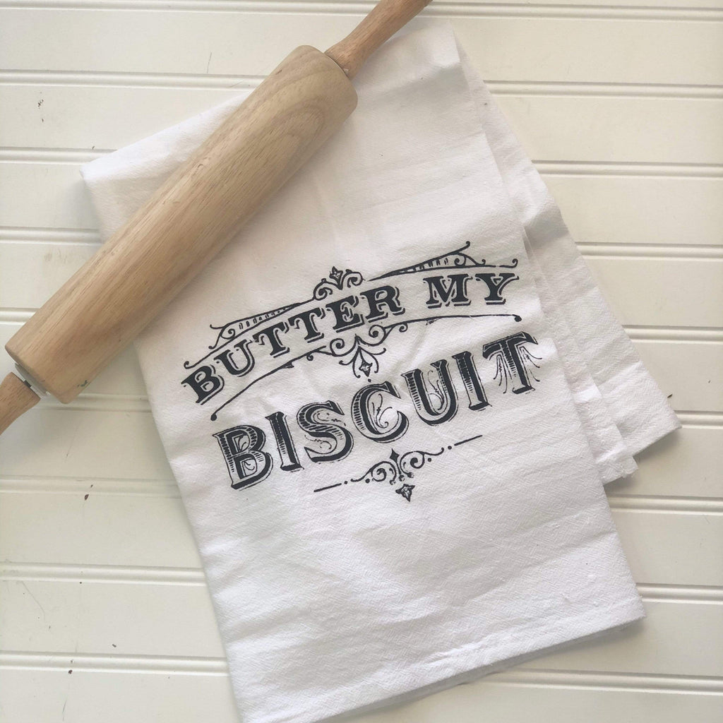 Butter My Biscuit Kitchen Dishtowel
