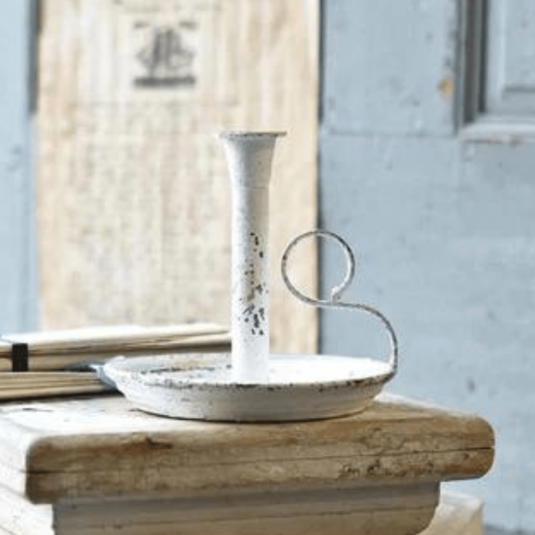 Victoria Chamberstick Taper Candle Holder