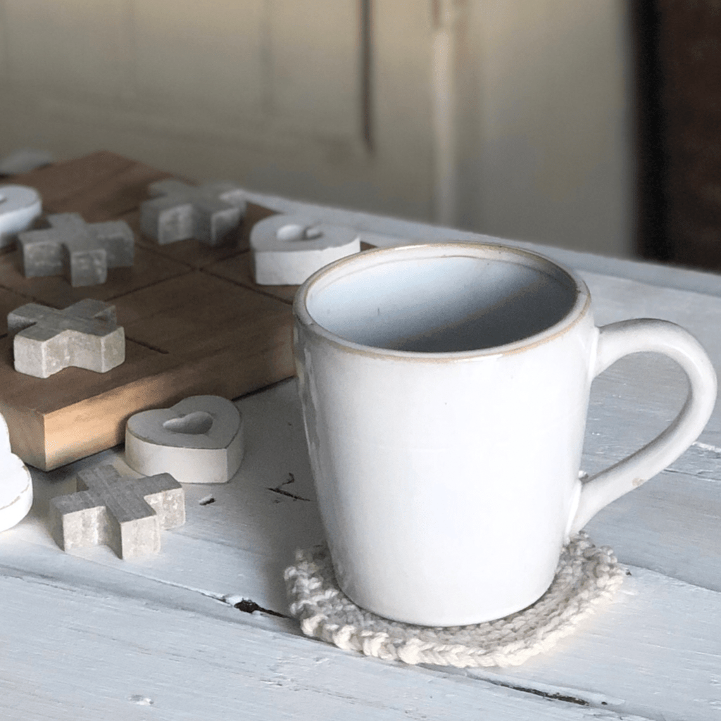 Whitewash Porcelain Mug