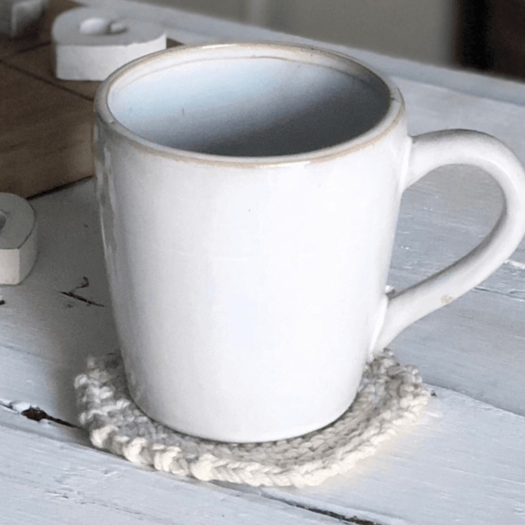 Whitewash Porcelain Mug