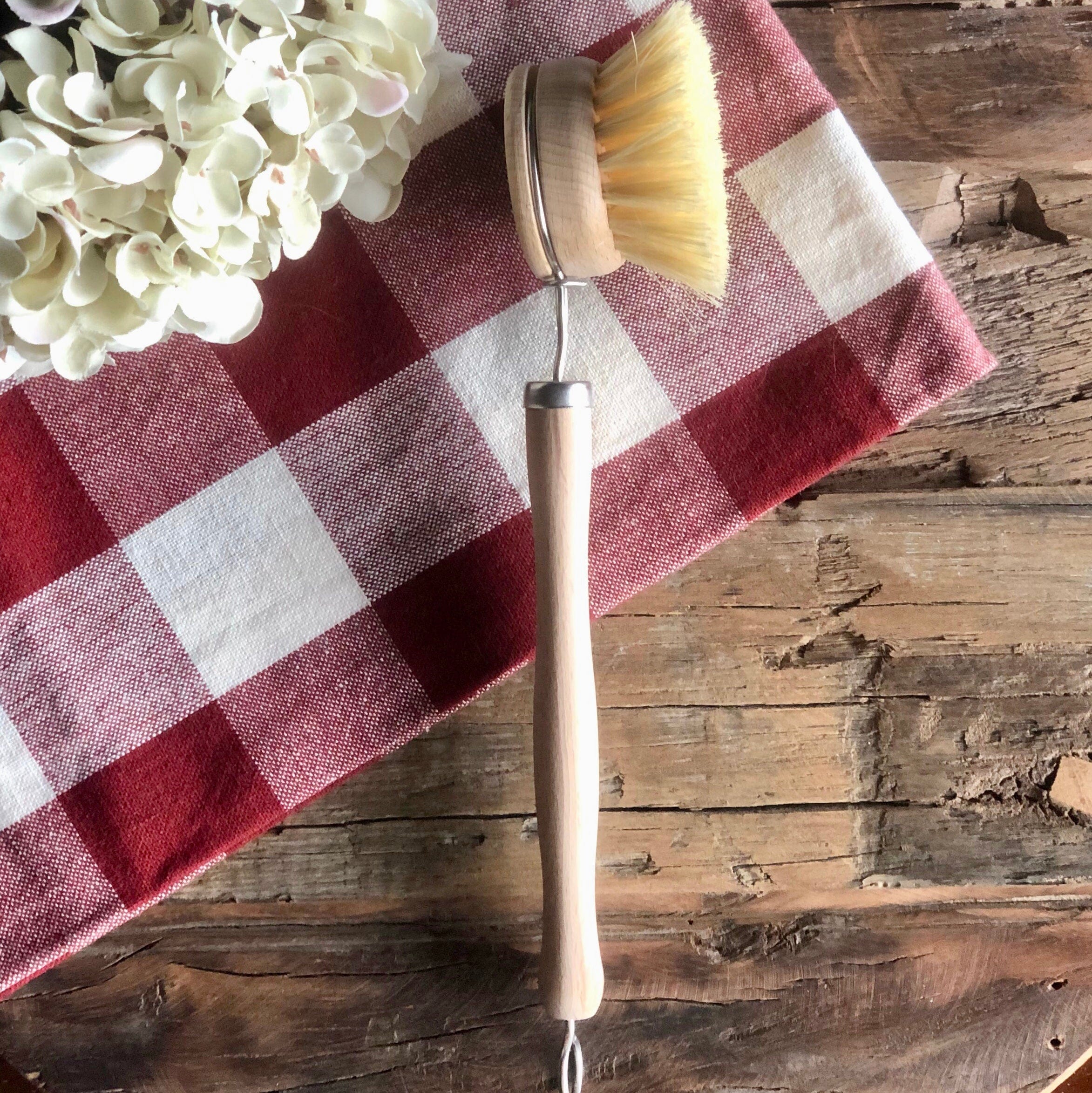 Eco-Friendly Dish Brush with Handle