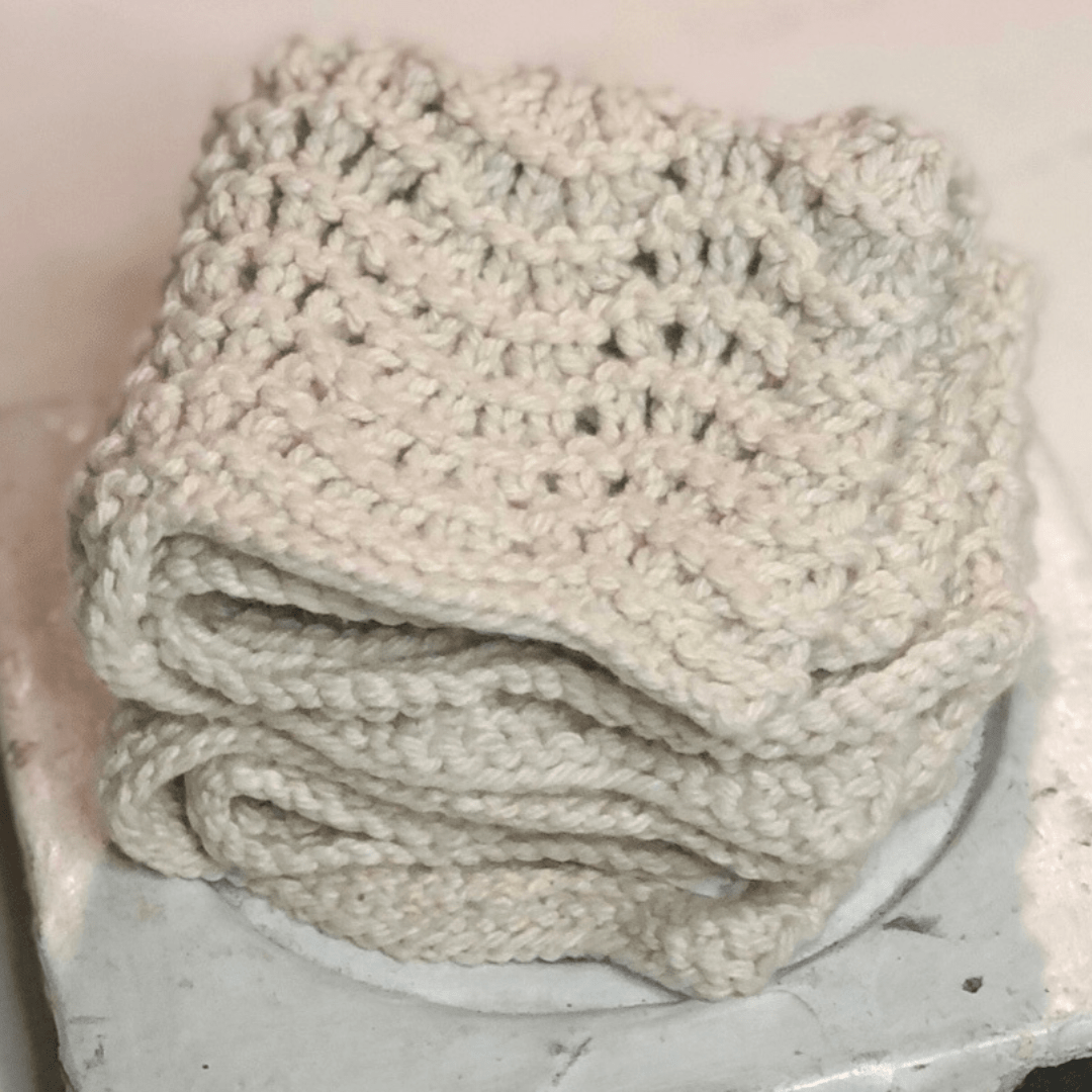 Eco-Friendly Knit Dish Cloth, Set of Two