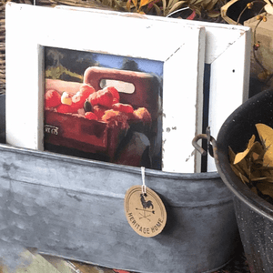 Barnwood Framed Wall Art - Pumpkin Truck