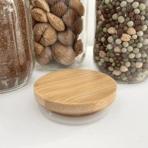 Wood Mason Jar Lids - Set of 2