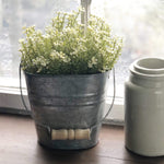 Galvanized Farmhouse Bucket