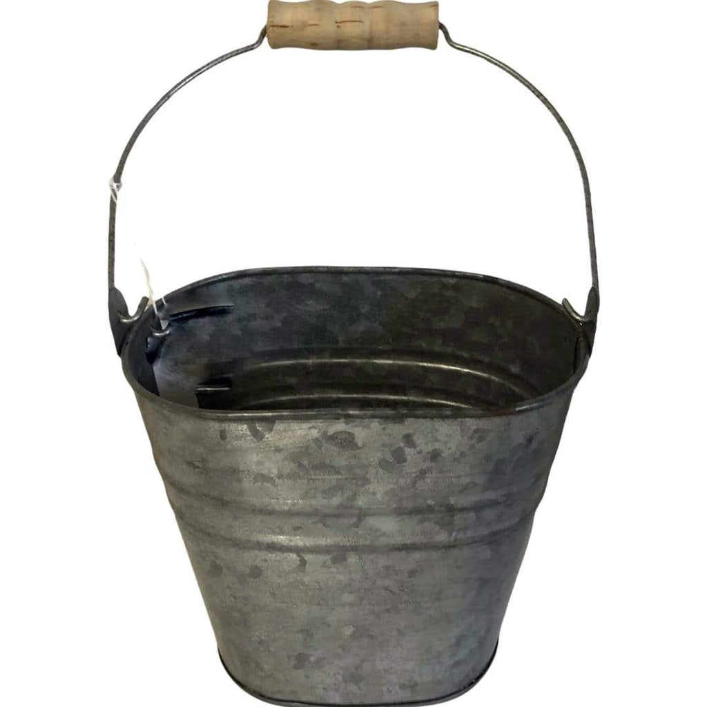 Galvanized Farmhouse Bucket