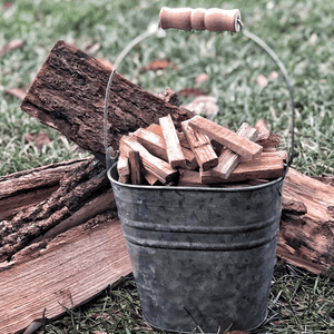 Galvanized Farmhouse Bucket