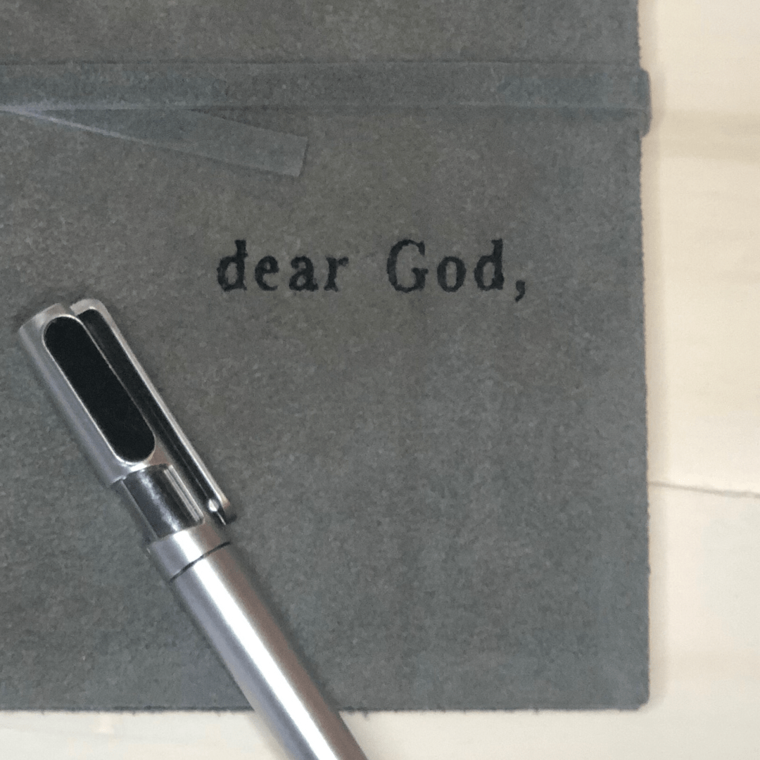 Suede Prayer Journal