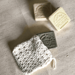 Hand-Knit Soap Sock