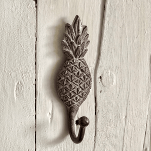 Antiqued Bronze Pineapple Wall Hook